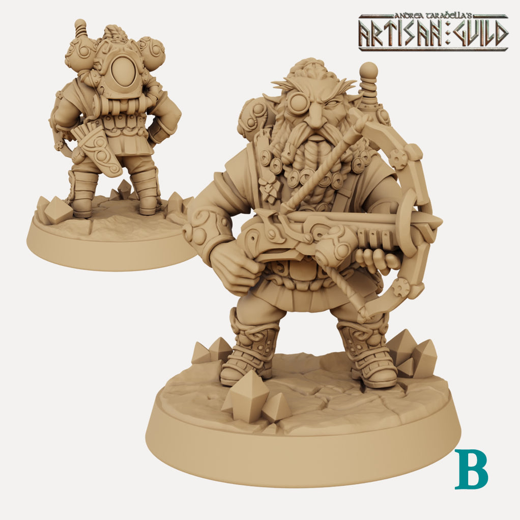 Golemmar Gnomes (Artificer/Steampunk) - 3D Printed Miniatures — Empire ...