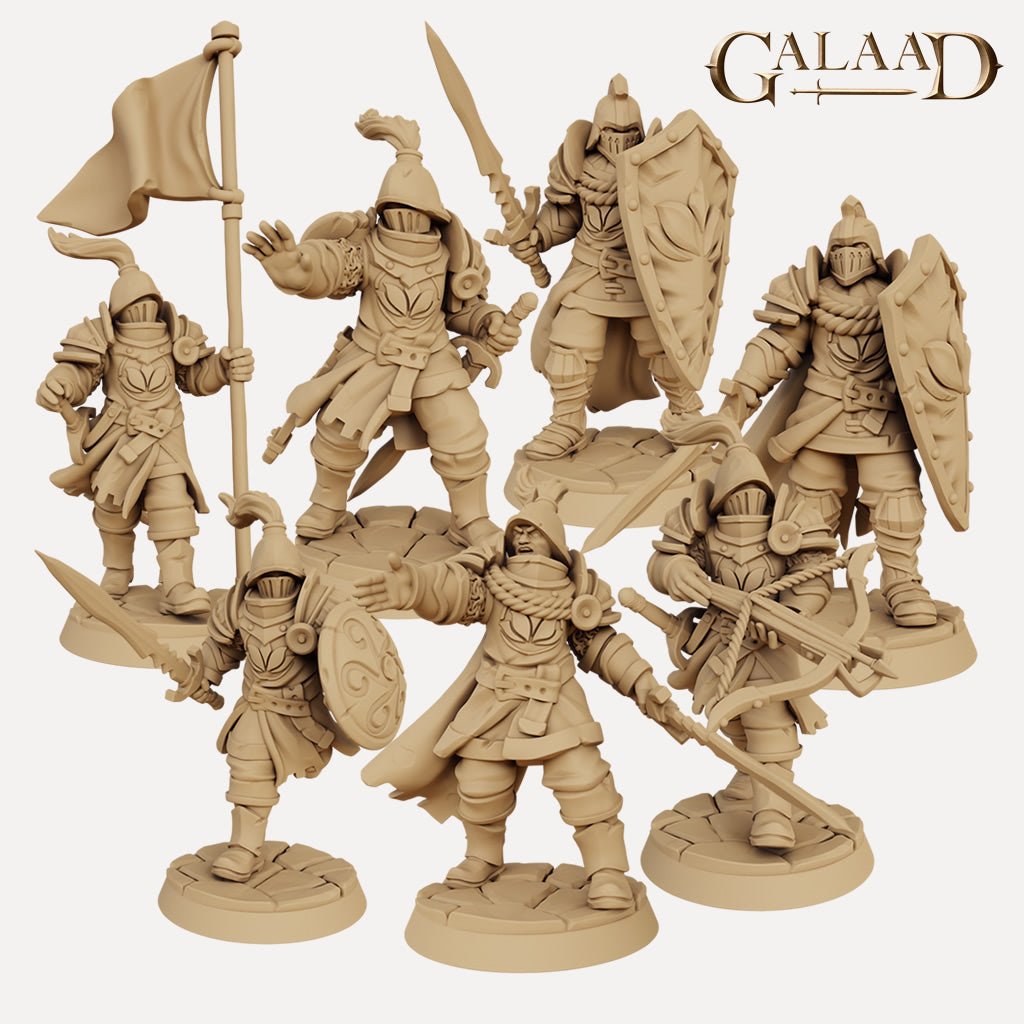 Queens Guard - 3D Printed Miniatures — Empire of Minis