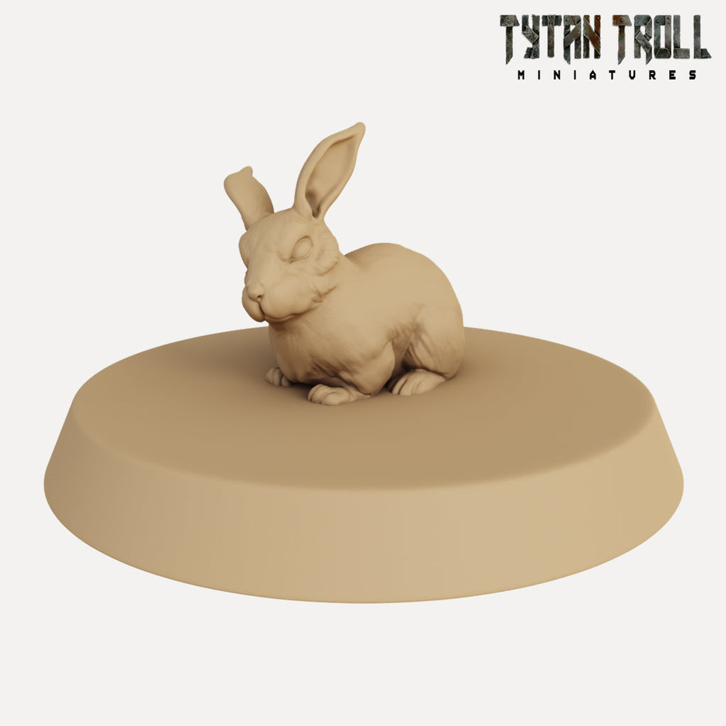 Rabbit Of Caerbannog Monty Python 3d Printed Miniature — Empire Of Minis