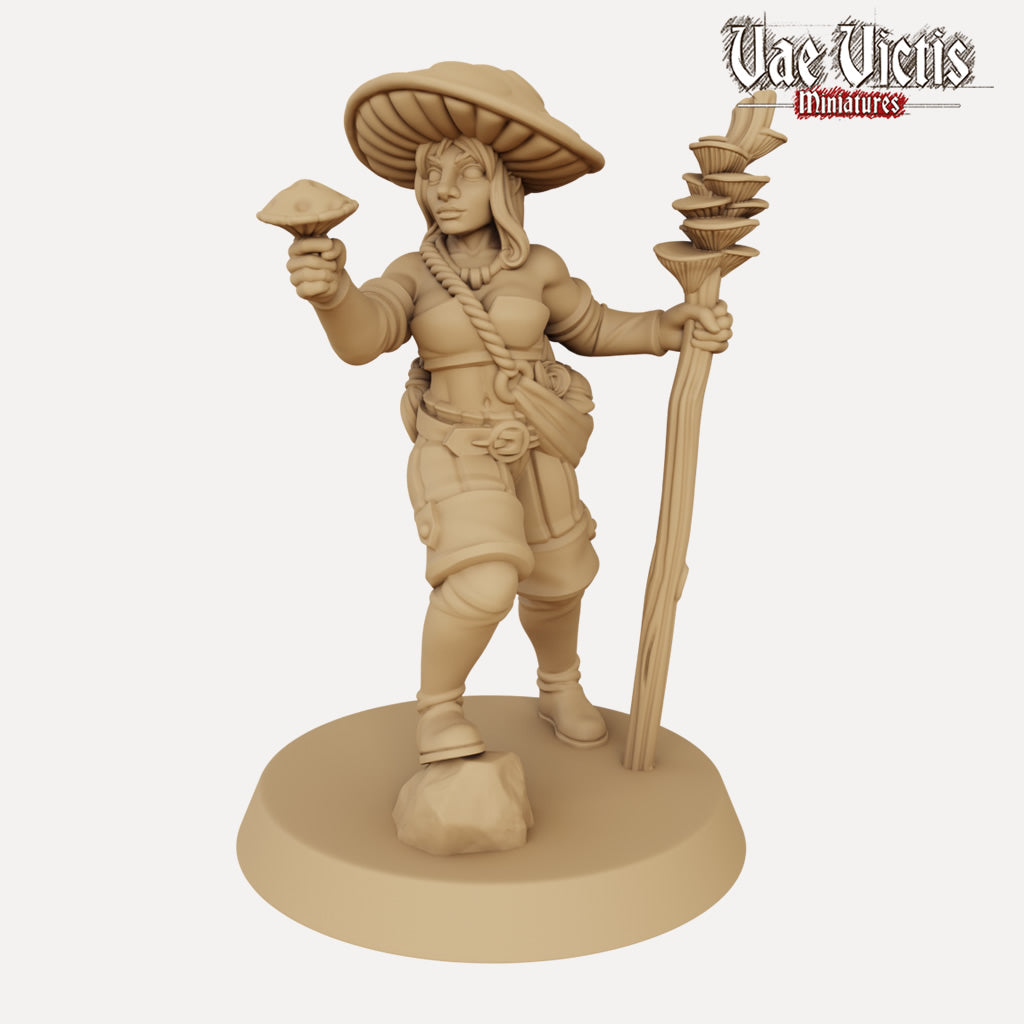 Nuala the Spore Druid - 3D Printed Miniature — Empire of Minis
