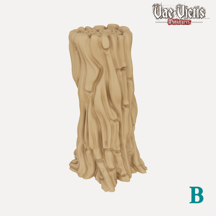 Mini Tree Trunk Small Tree Trunks - 3D Printed Miniatures — Empire of Minis