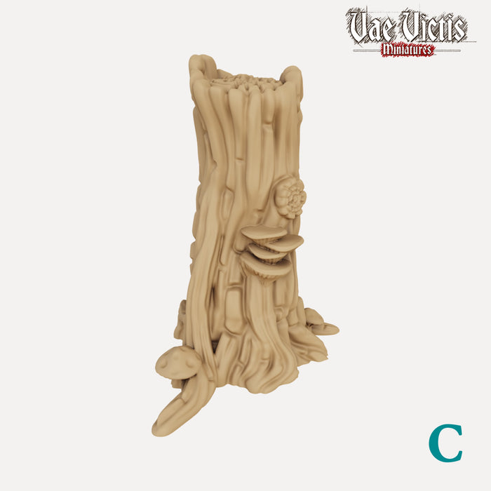 Mini Tree Trunk Small Tree Trunks - 3D Printed Miniatures — Empire of Minis
