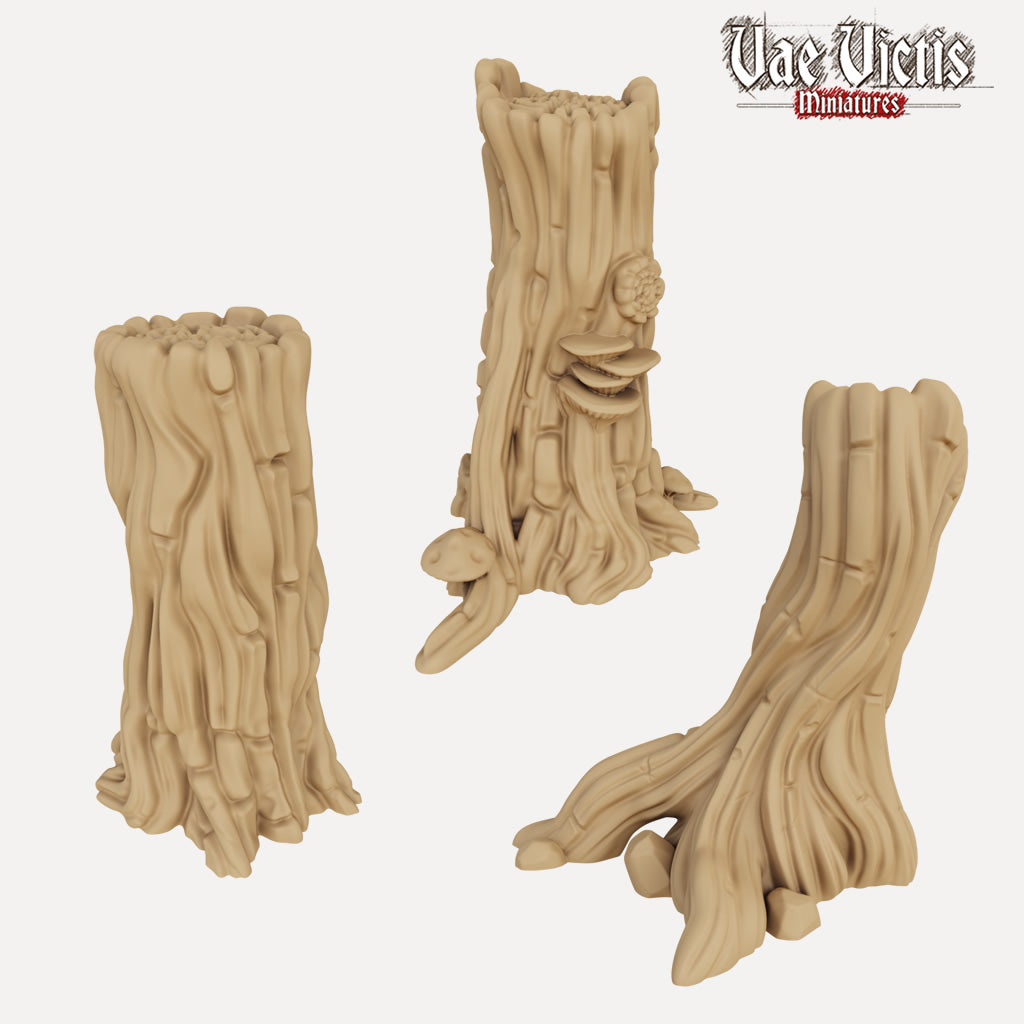 Mini Tree Trunk Small Tree Trunks - 3D Printed Miniatures — Empire of Minis